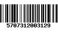 Código de Barras 5707312003129