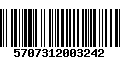 Código de Barras 5707312003242