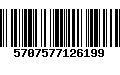 Código de Barras 5707577126199