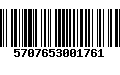 Código de Barras 5707653001761