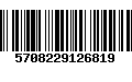 Código de Barras 5708229126819