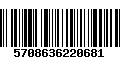 Código de Barras 5708636220681