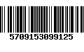 Código de Barras 5709153099125