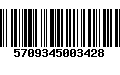 Código de Barras 5709345003428