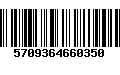 Código de Barras 5709364660350