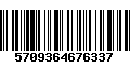 Código de Barras 5709364676337