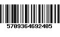 Código de Barras 5709364692405