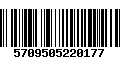 Código de Barras 5709505220177