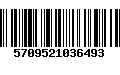 Código de Barras 5709521036493