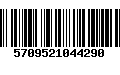 Código de Barras 5709521044290