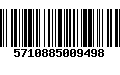 Código de Barras 5710885009498