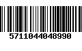 Código de Barras 5711044048990