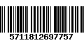 Código de Barras 5711812697757