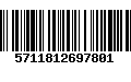 Código de Barras 5711812697801