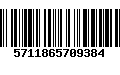 Código de Barras 5711865709384