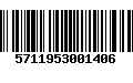 Código de Barras 5711953001406