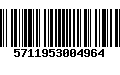 Código de Barras 5711953004964