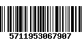 Código de Barras 5711953067907