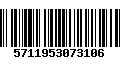 Código de Barras 5711953073106