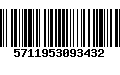 Código de Barras 5711953093432