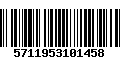 Código de Barras 5711953101458