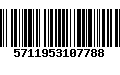 Código de Barras 5711953107788