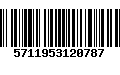 Código de Barras 5711953120787