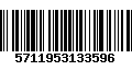 Código de Barras 5711953133596