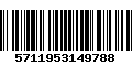 Código de Barras 5711953149788