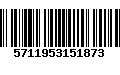 Código de Barras 5711953151873