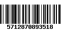 Código de Barras 5712870893518