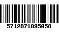 Código de Barras 5712871095058