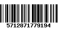 Código de Barras 5712871779194