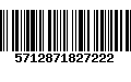 Código de Barras 5712871827222