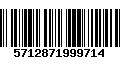 Código de Barras 5712871999714