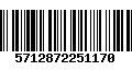 Código de Barras 5712872251170