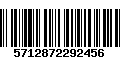 Código de Barras 5712872292456