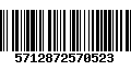 Código de Barras 5712872570523