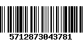 Código de Barras 5712873043781