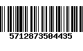 Código de Barras 5712873504435