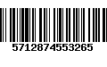 Código de Barras 5712874553265