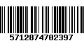 Código de Barras 5712874702397