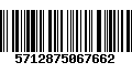 Código de Barras 5712875067662