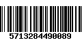 Código de Barras 5713284490089