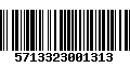 Código de Barras 5713323001313