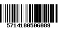 Código de Barras 5714180506089