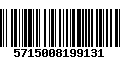 Código de Barras 5715008199131