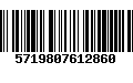 Código de Barras 5719807612860