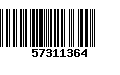 Código de Barras 57311364