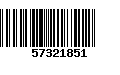 Código de Barras 57321851